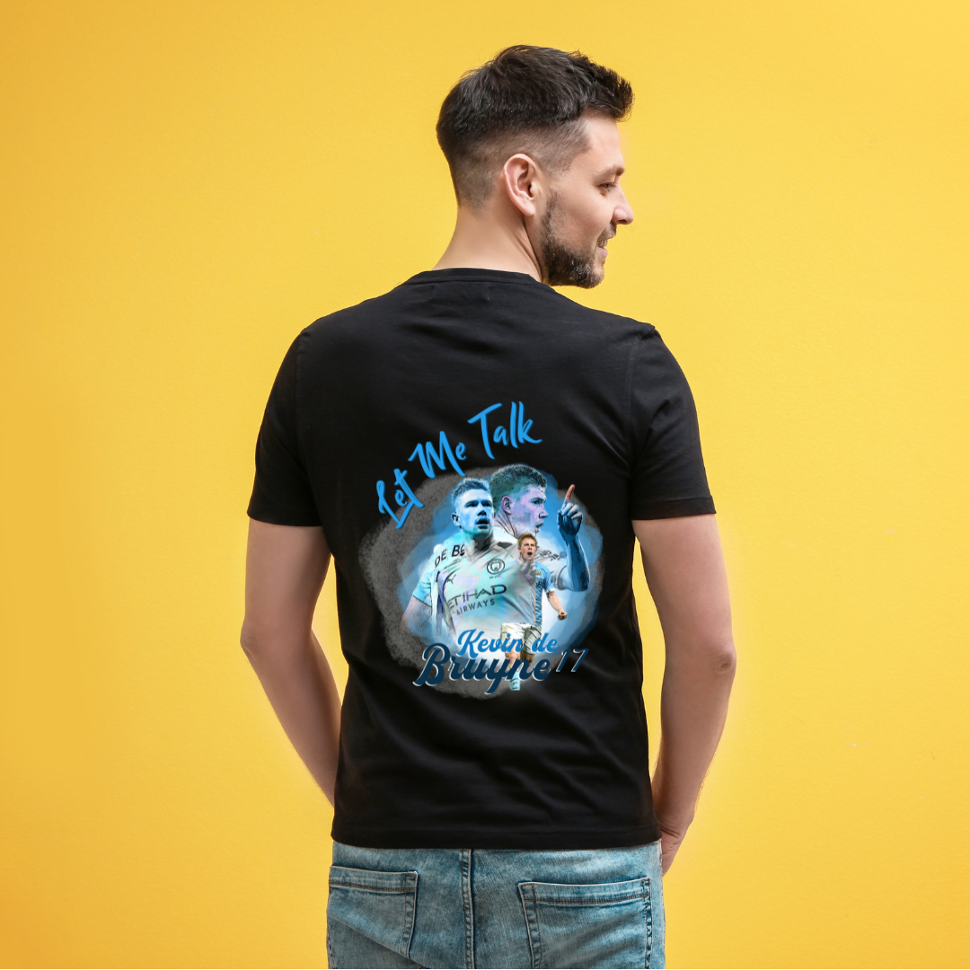 Kevin De Bruyne 17 Crest Theme Classic T-Shirt - BanterBox