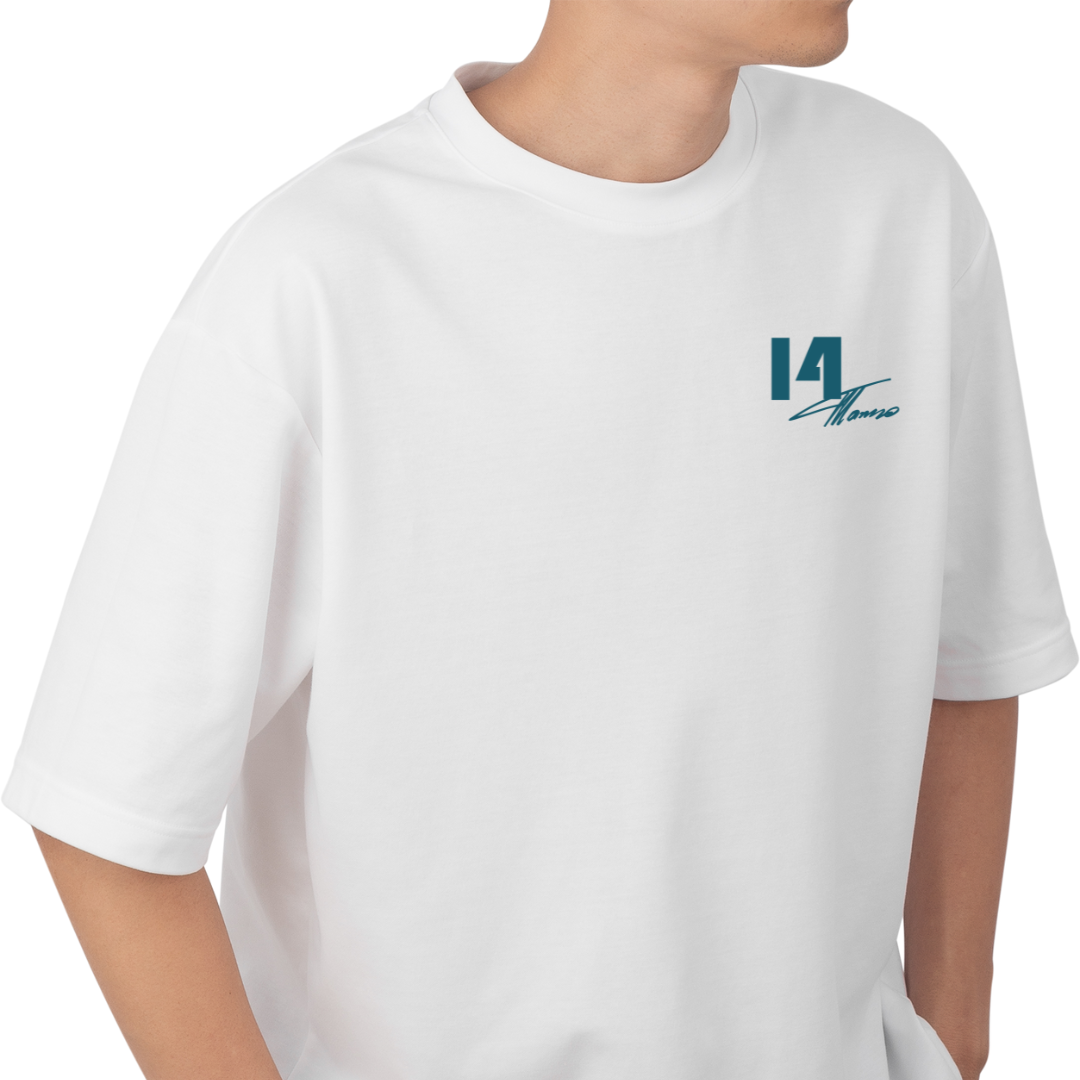 Fernando Alonso Perfection Quote Oversized T-shirt - BanterBox