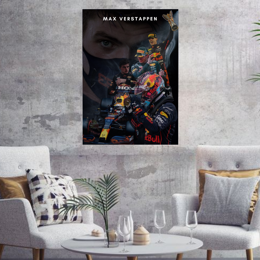 Max Verstappen Poster/Frame/Canvas - BanterBox