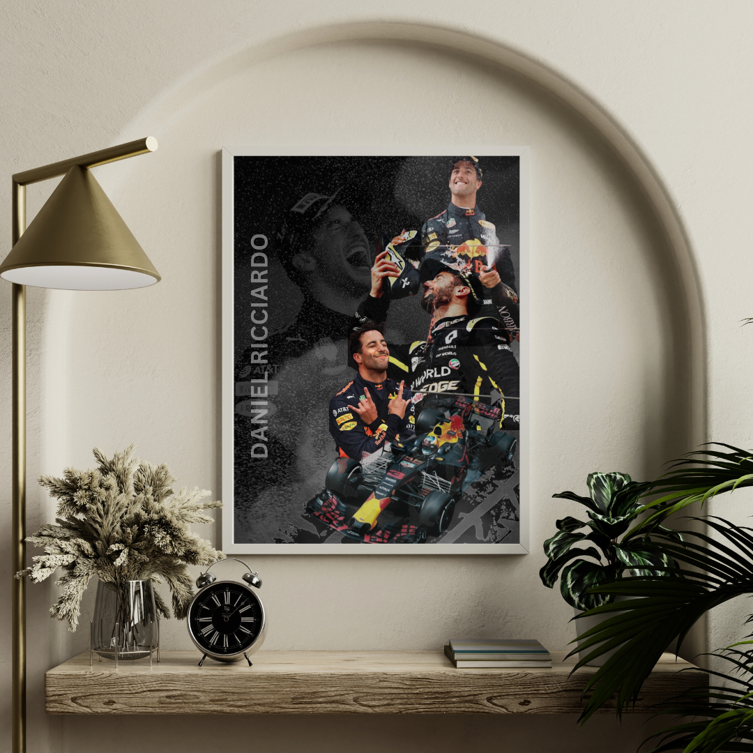 Daniel Ricciardo Poster/Frame/Canvas - BanterBox