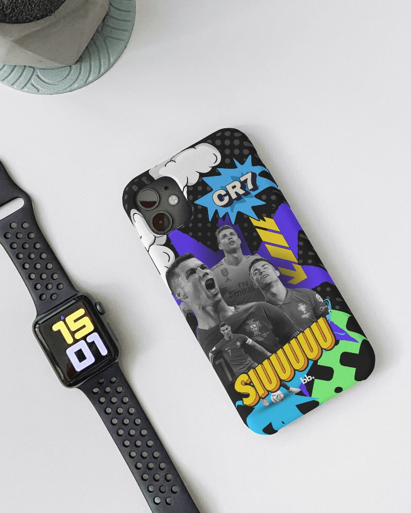 Cristiano Ronaldo Mobile Phone Case Cover Glass Silicon Polycarbonate