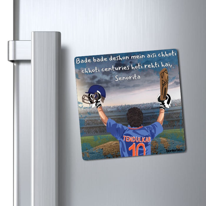 Sachin Tendulkar Celebration Fridge Magnet - BanterBox