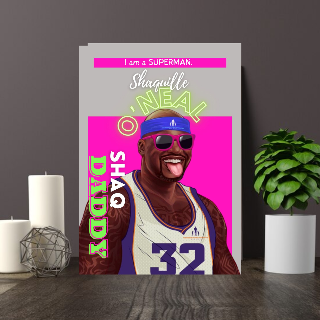 Shaquille O Neal Poster/Frame/Canvas