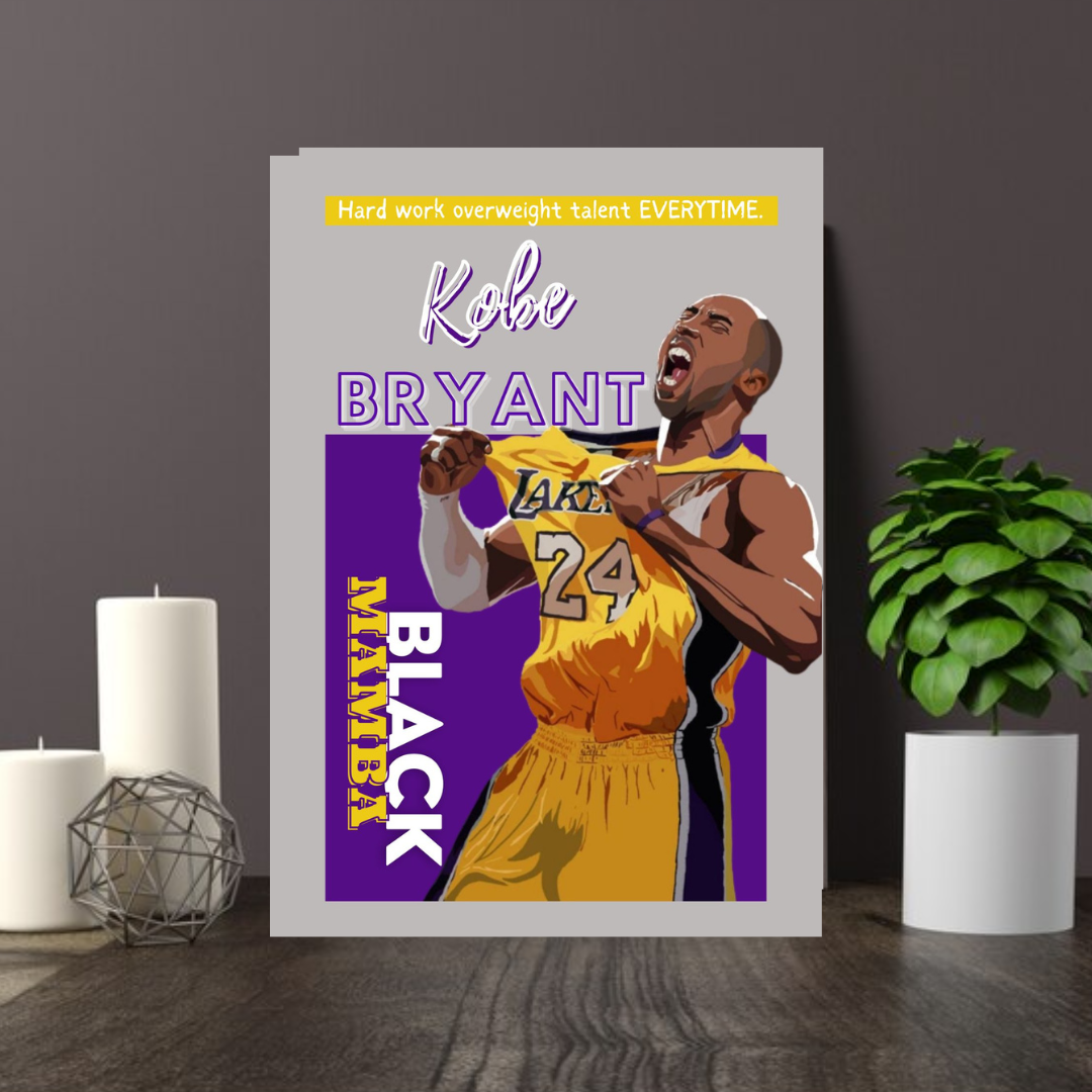 Kobe Bryant Poster/Frame/Canvas