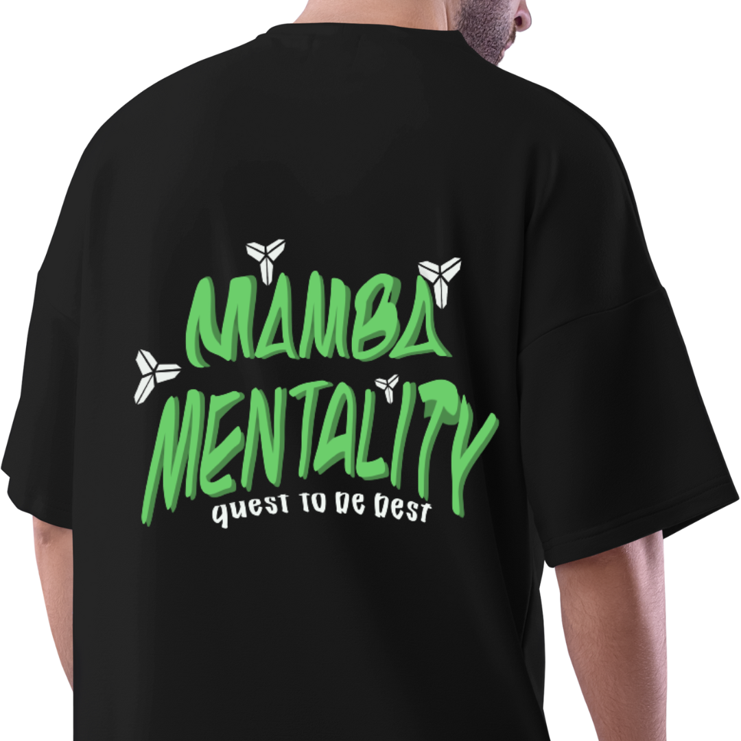 Kobe Bryant Mamba Mentality Oversized T-shirt - BanterBox