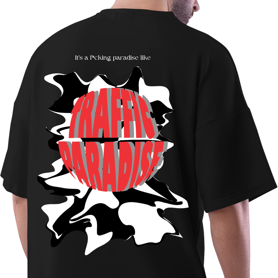 Yuki Tsunoda "Traffic Paradise" Oversized T-shirt