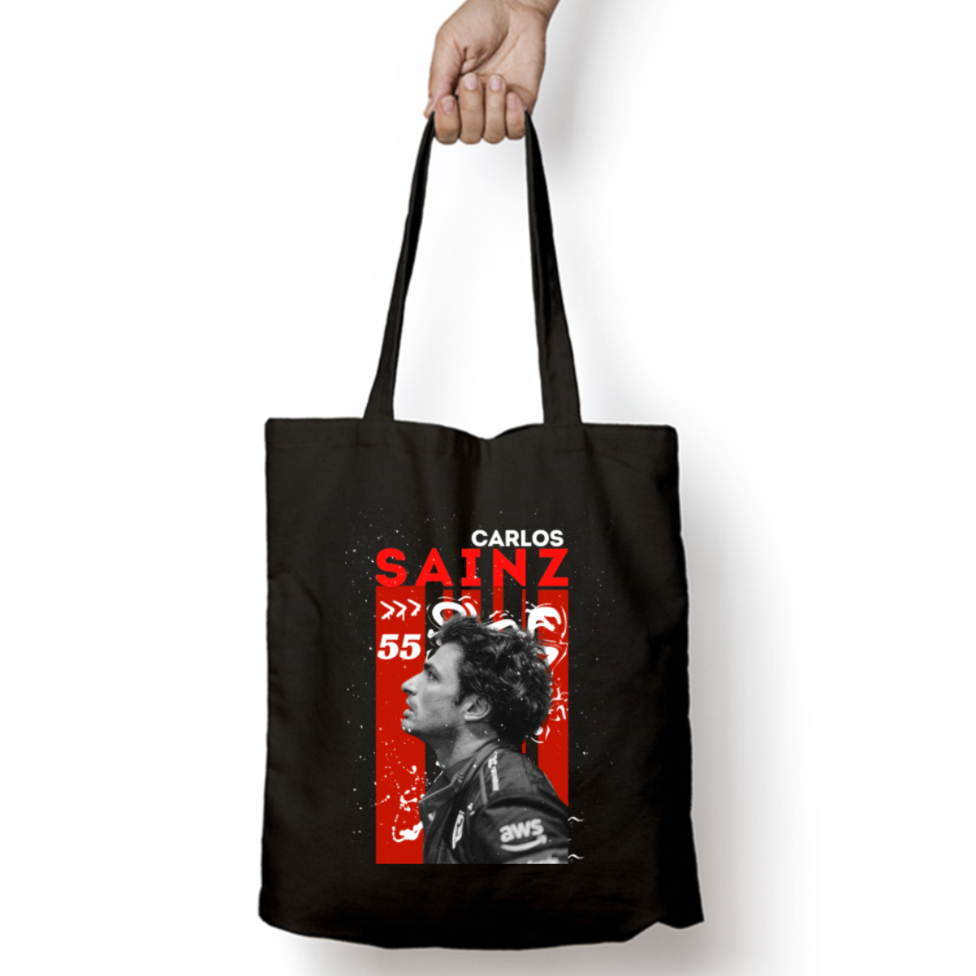 Carlos Sainz Zipped Tote Bag