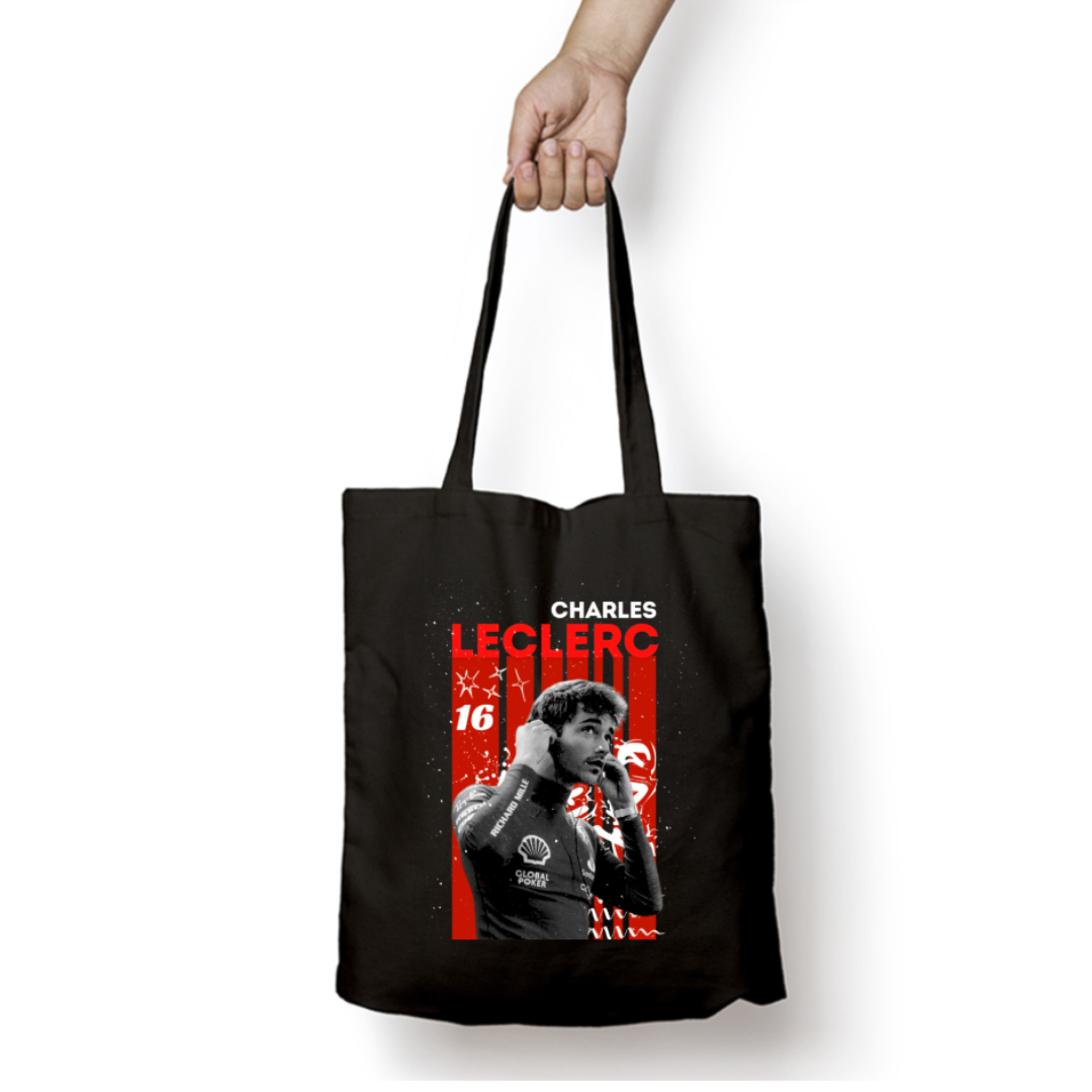 Charles Leclerc Tote bag