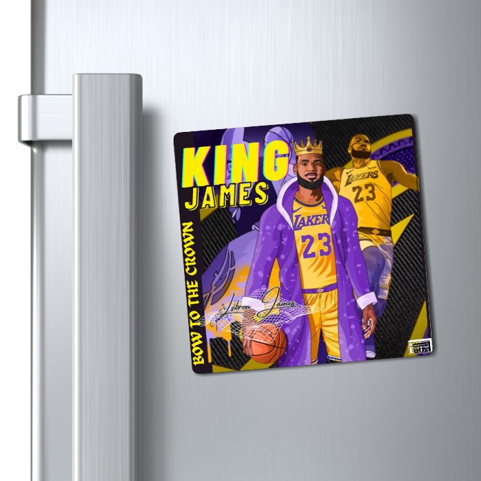 Lebron James Fridge Magnet