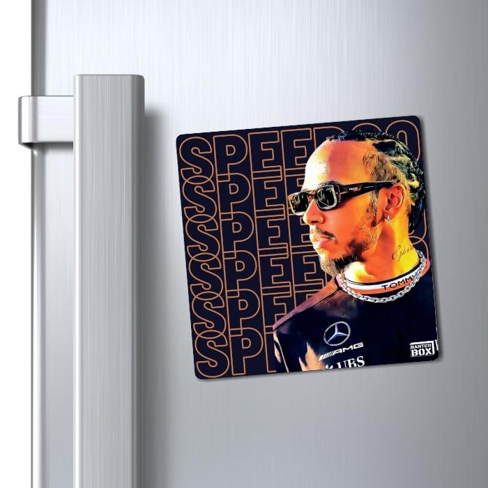 Lewis Hamilton Fridge Magnet - BanterBox
