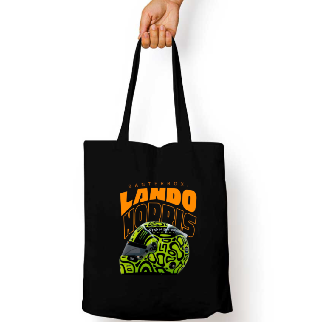 Lando Norris Zipped Tote Bag