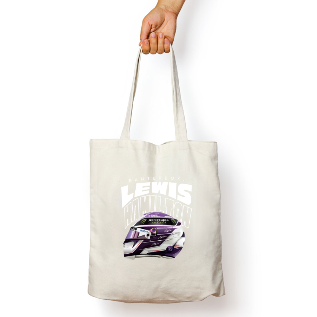 Lewis Hamilton Tote Bag