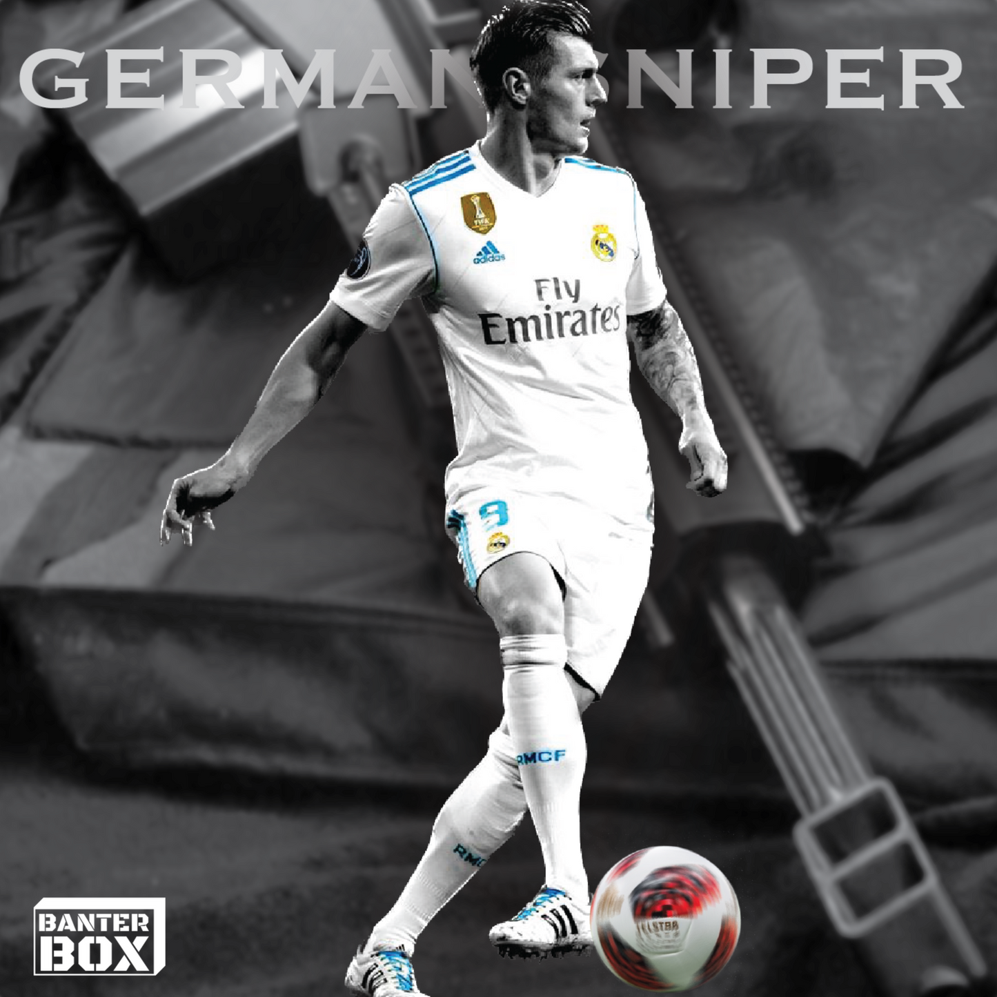 Tony Kroos German Sniper Fridge Magnet