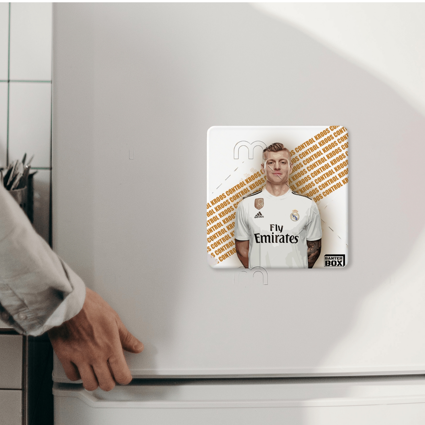 Tony Kroos Fridge Magnet Mockup