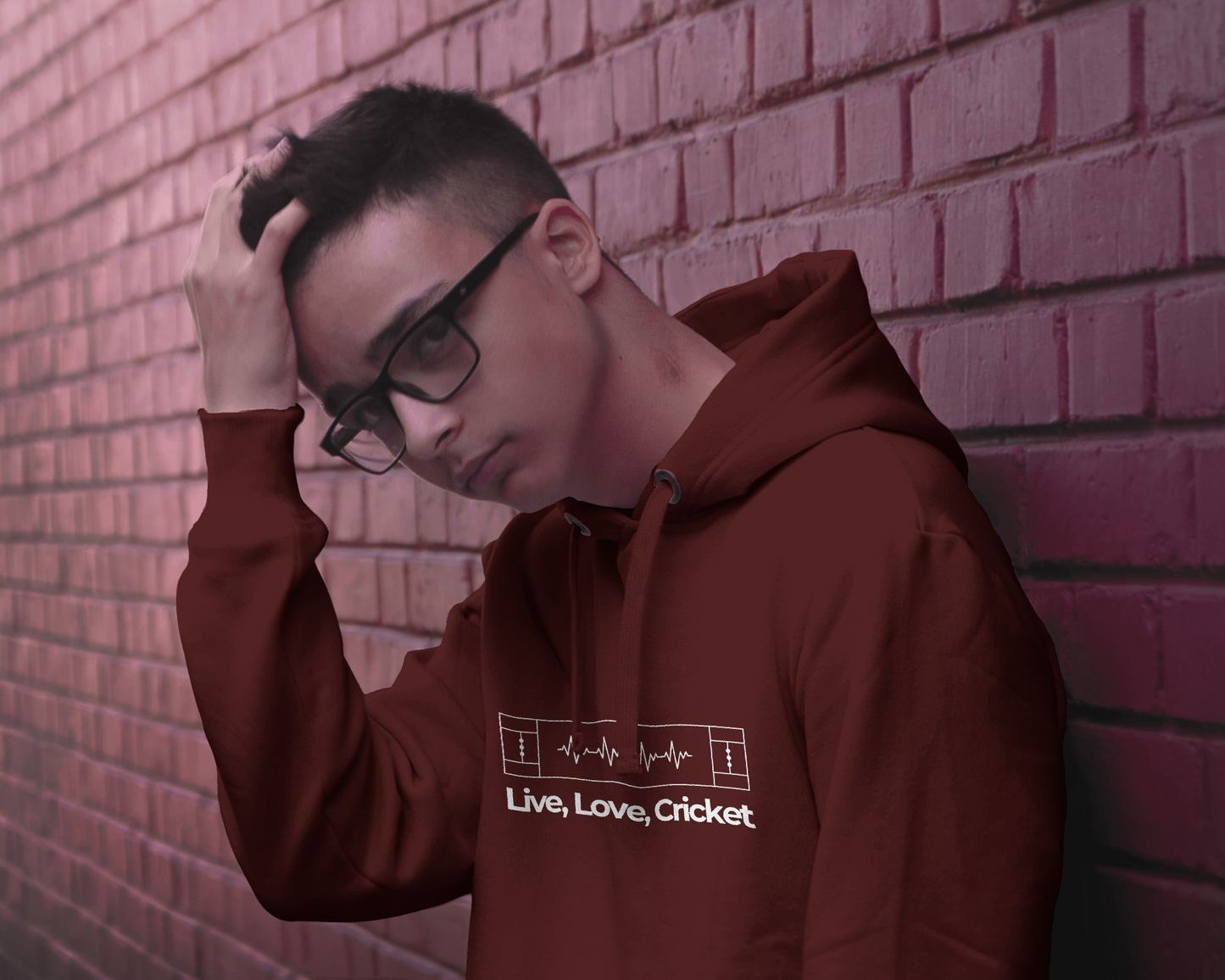 Live, Love, Cricket Unisex Hoodie