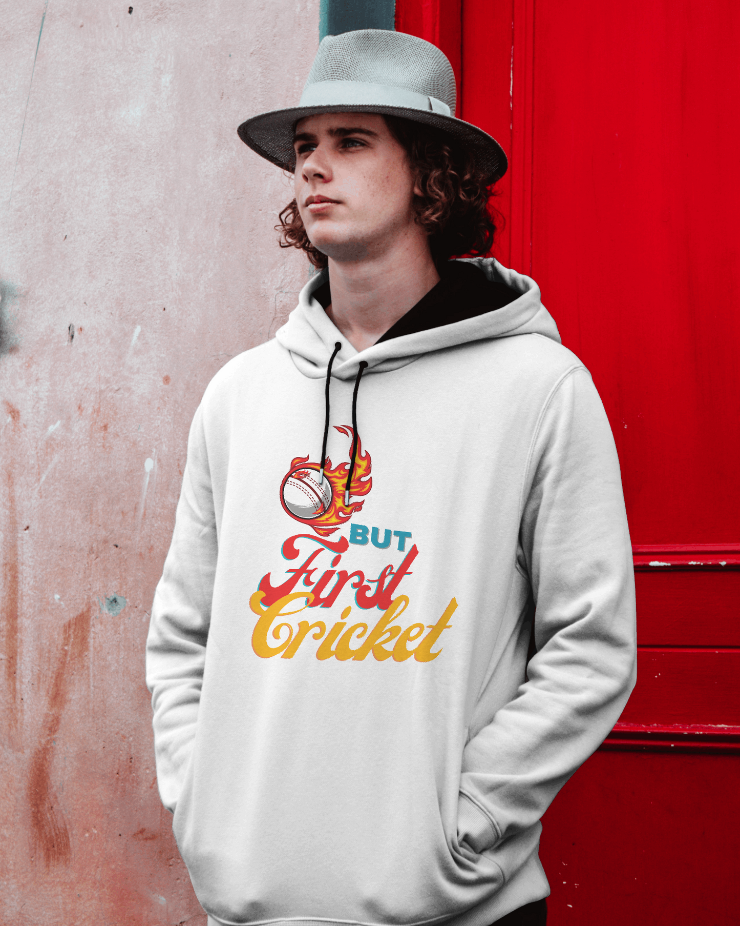 But First Cricket Unisex Hoodie