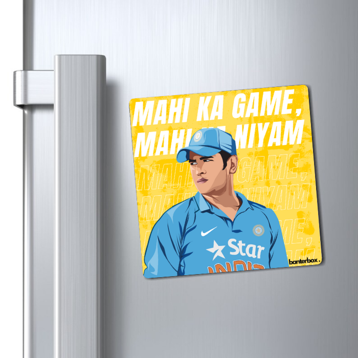 MS Dhoni Fridge Magnet - BanterBox