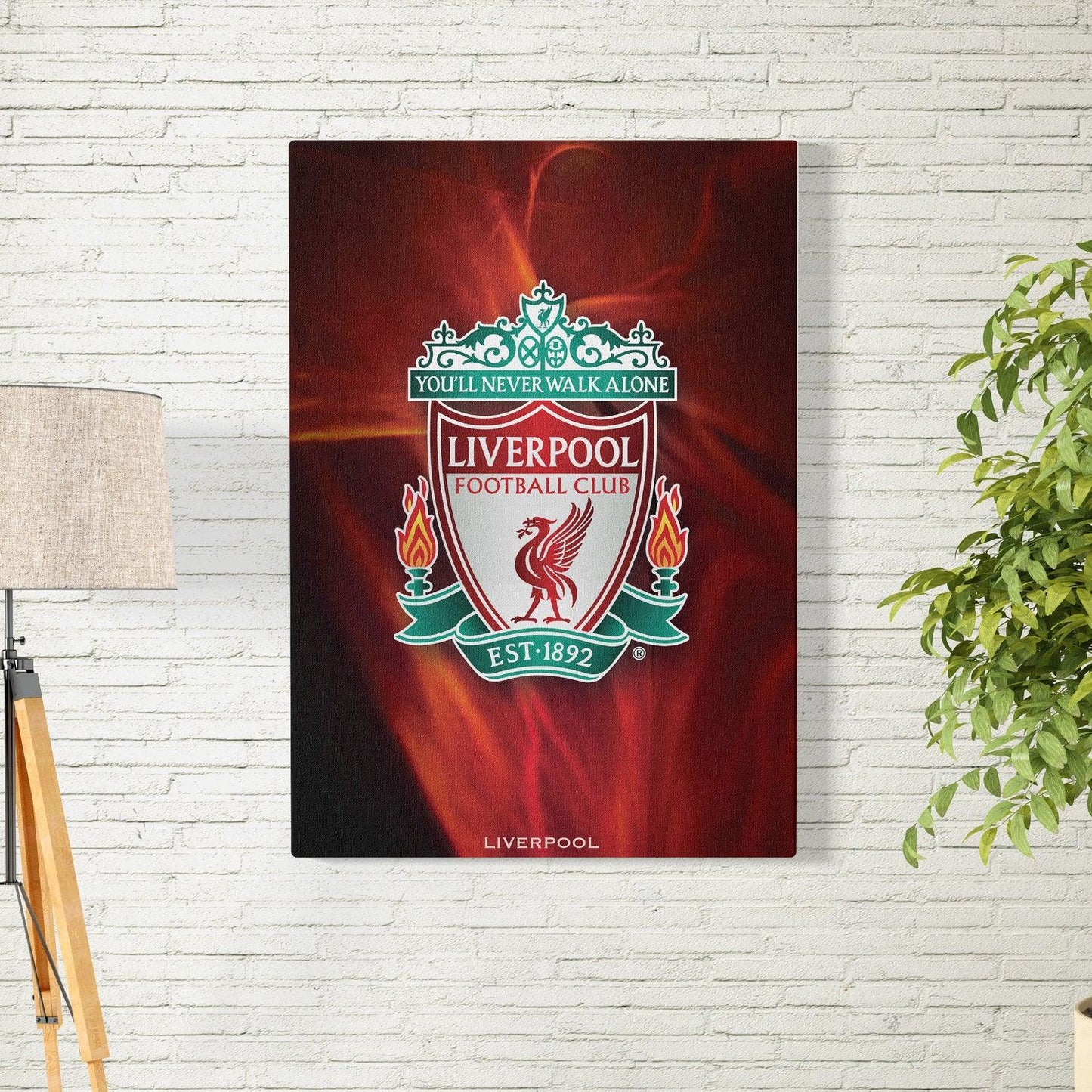 Liverpool Dark Theme Poster/Frame/Canvas - BanterBox