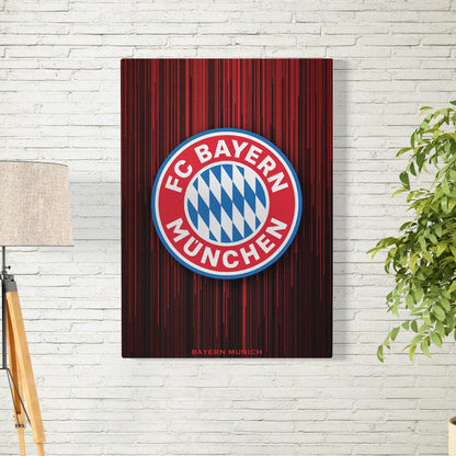 Bayern Munich Dark Theme Poster/Frame/Canvas - BanterBox