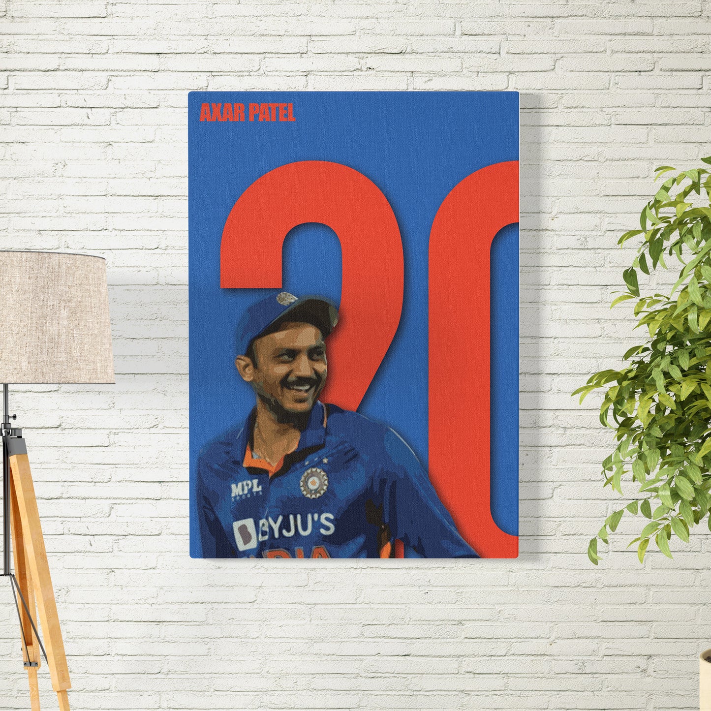 Axar Patel Poster/Frame/Canvas - BanterBox