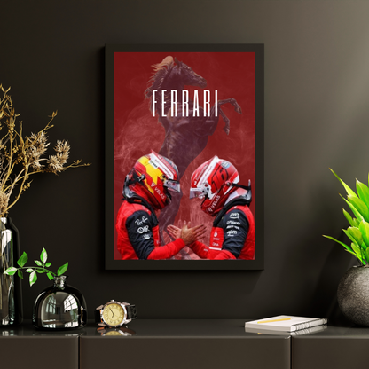 Scuderia Ferrari Poster/Frame/Canvas - BanterBox