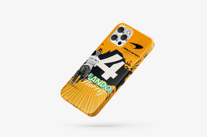 Lando Norris Formula 1 F1 Mobile Phone Case Cover Glass Silicon Polycarbonate