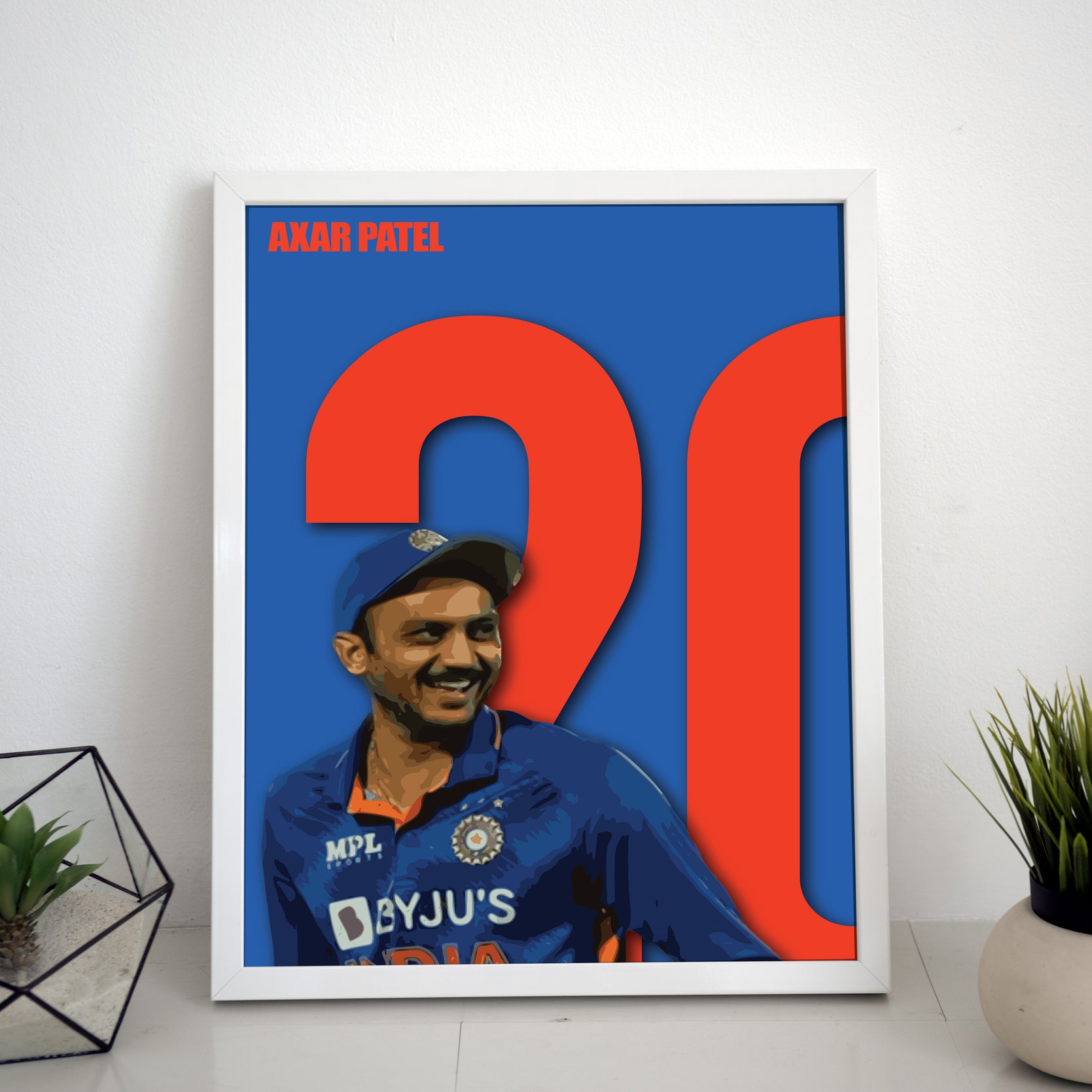 Axar Patel Poster/Frame/Canvas - BanterBox