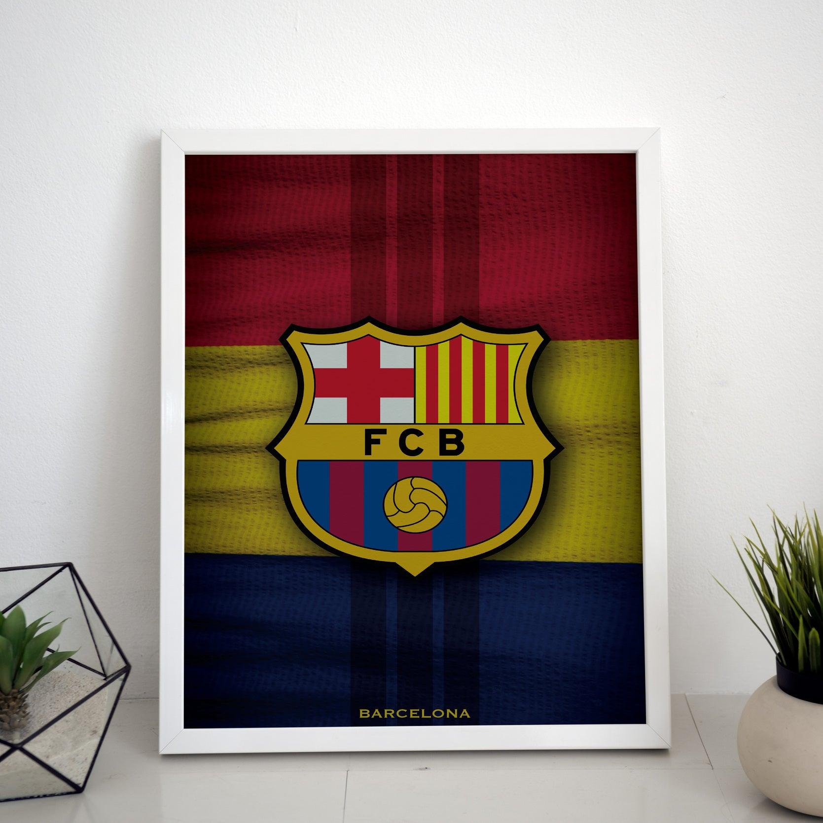 Barcelona Dark Theme Poster/Frame/Canvas - BanterBox