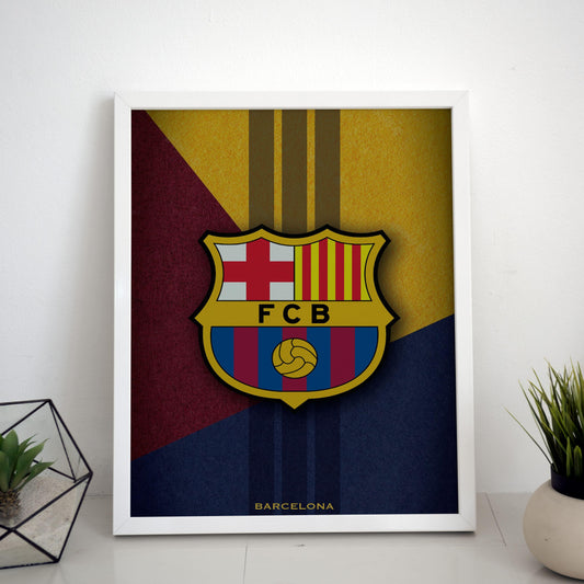Barcelona Light Theme Poster/Frame/Canvas - BanterBox