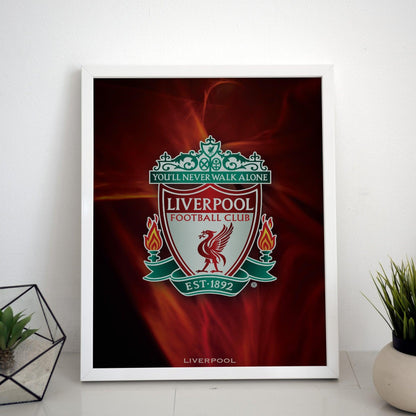 Liverpool Dark Theme Poster/Frame/Canvas - BanterBox