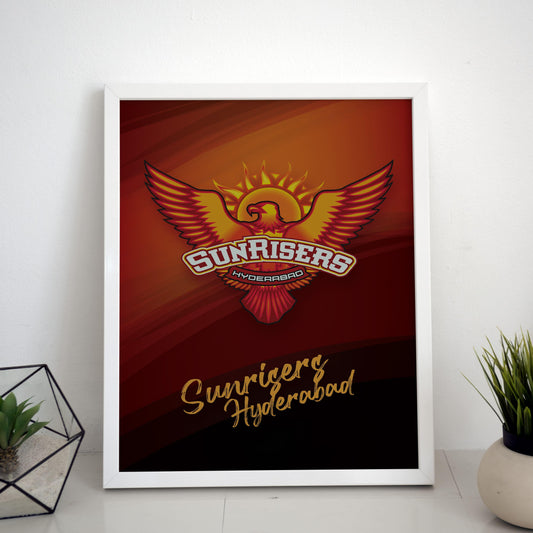 Sunrisers Hyderabad Dark Theme Poster/Frame/Canvas - BanterBox