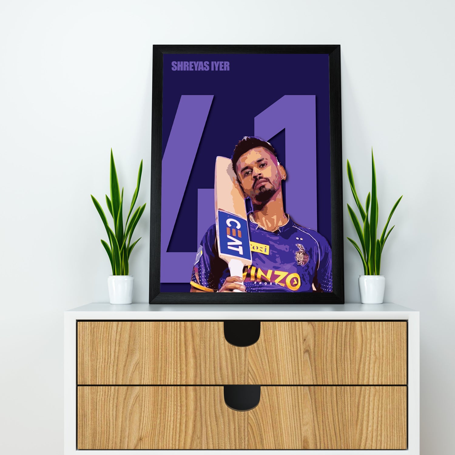 Shreyas Iyer Poster/Frame/Canvas - BanterBox