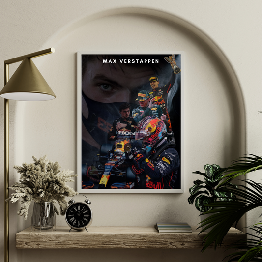 Max Verstappen Poster/Frame/Canvas - BanterBox