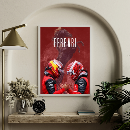 Scuderia Ferrari Poster/Frame/Canvas - BanterBox