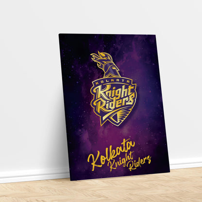 Kolkata Knight Riders Light Theme Poster/Frame/Canvas - BanterBox