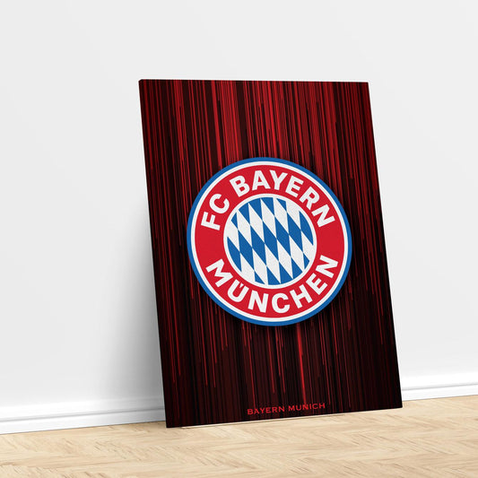 Bayern Munich Dark Theme Poster/Frame/Canvas - BanterBox