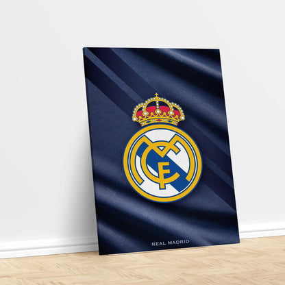 Real Madrid Dark Theme Poster/Frame/Canvas - BanterBox