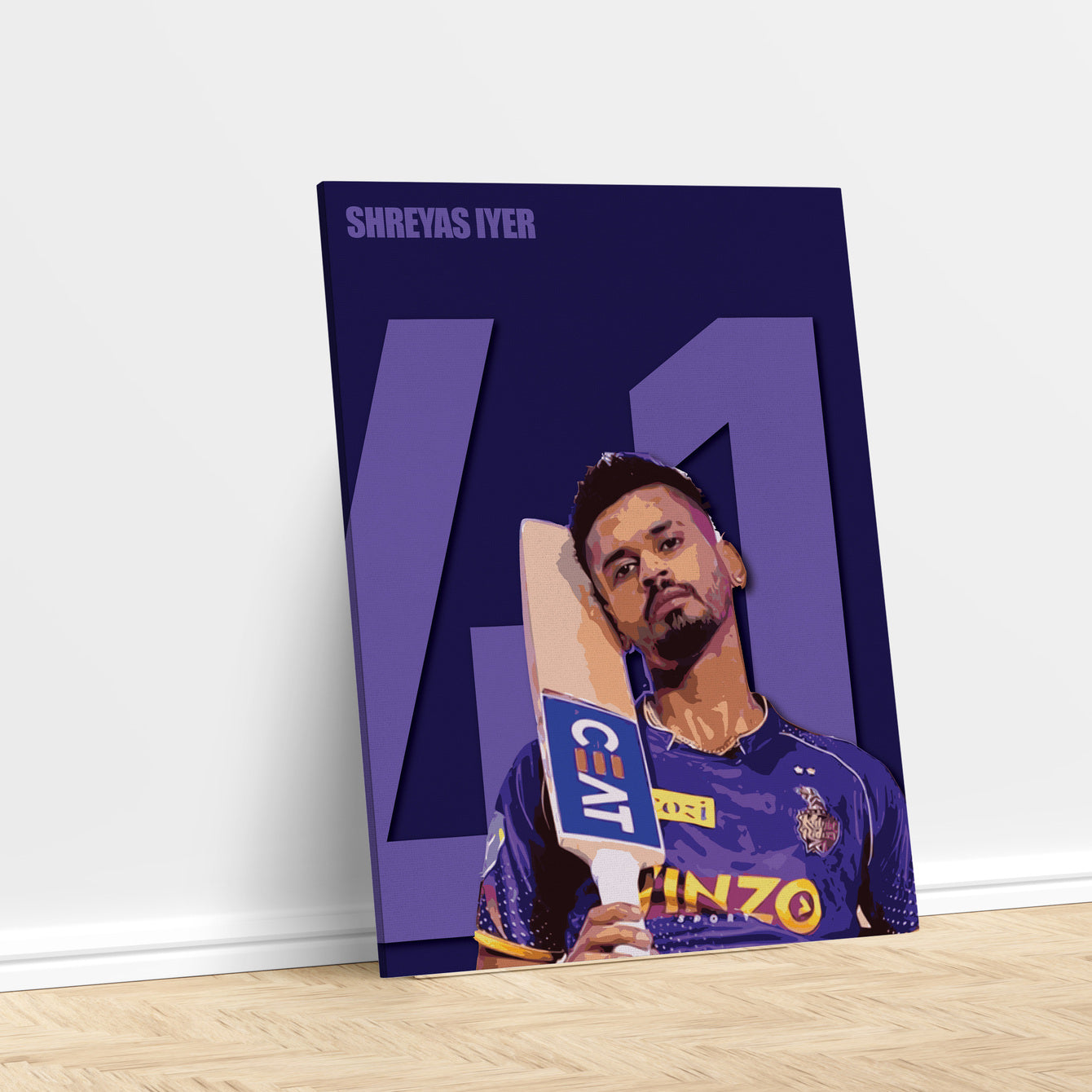 Shreyas Iyer Poster/Frame/Canvas - BanterBox