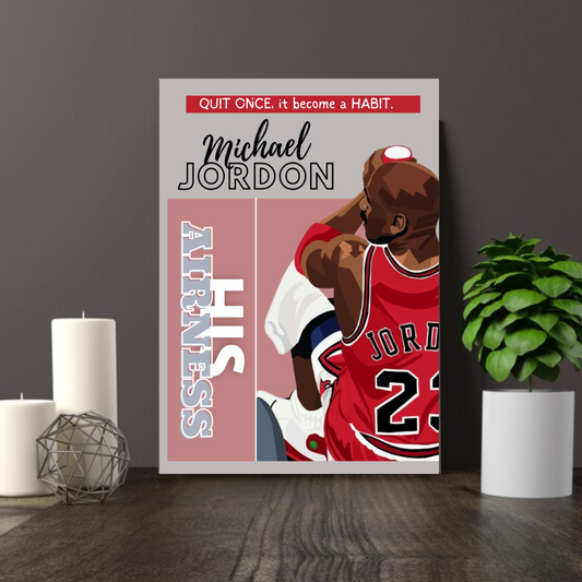 Michael Jordan Poster/Frame/Canvas