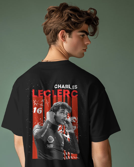 Charles Leclerc 100% cotton premium oversized T-shirt