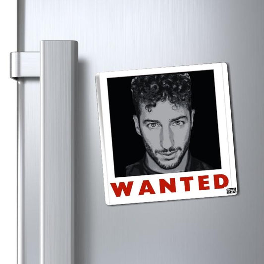 Daniel Ricciardo Wanted Fridge Magnet - BanterBox