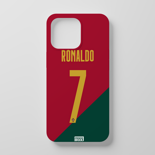 Cristiano Ronaldo CR7 Portugal Mobile Phone Cover Case glass case polycarbonate case Iphone 12 13 14 15 Oneplus