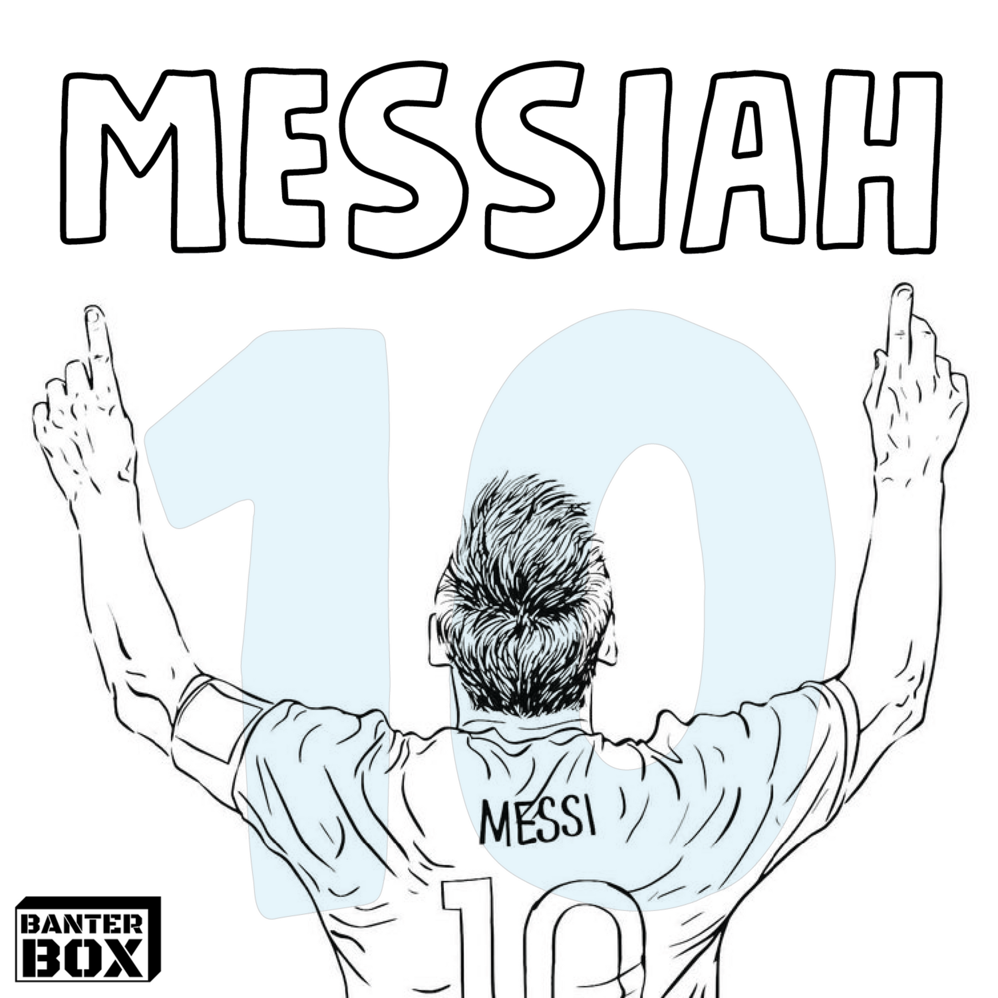 Lionel Messi Celebration Fridge Magnet