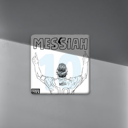 Lionel Messi Celebration Fridge Magnet Mockup