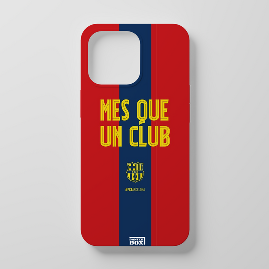 Barcelona Mes Que Un Club Mobile Phone Cover Case glass case polycarbonate case Iphone 12 13 14 15 Oneplus