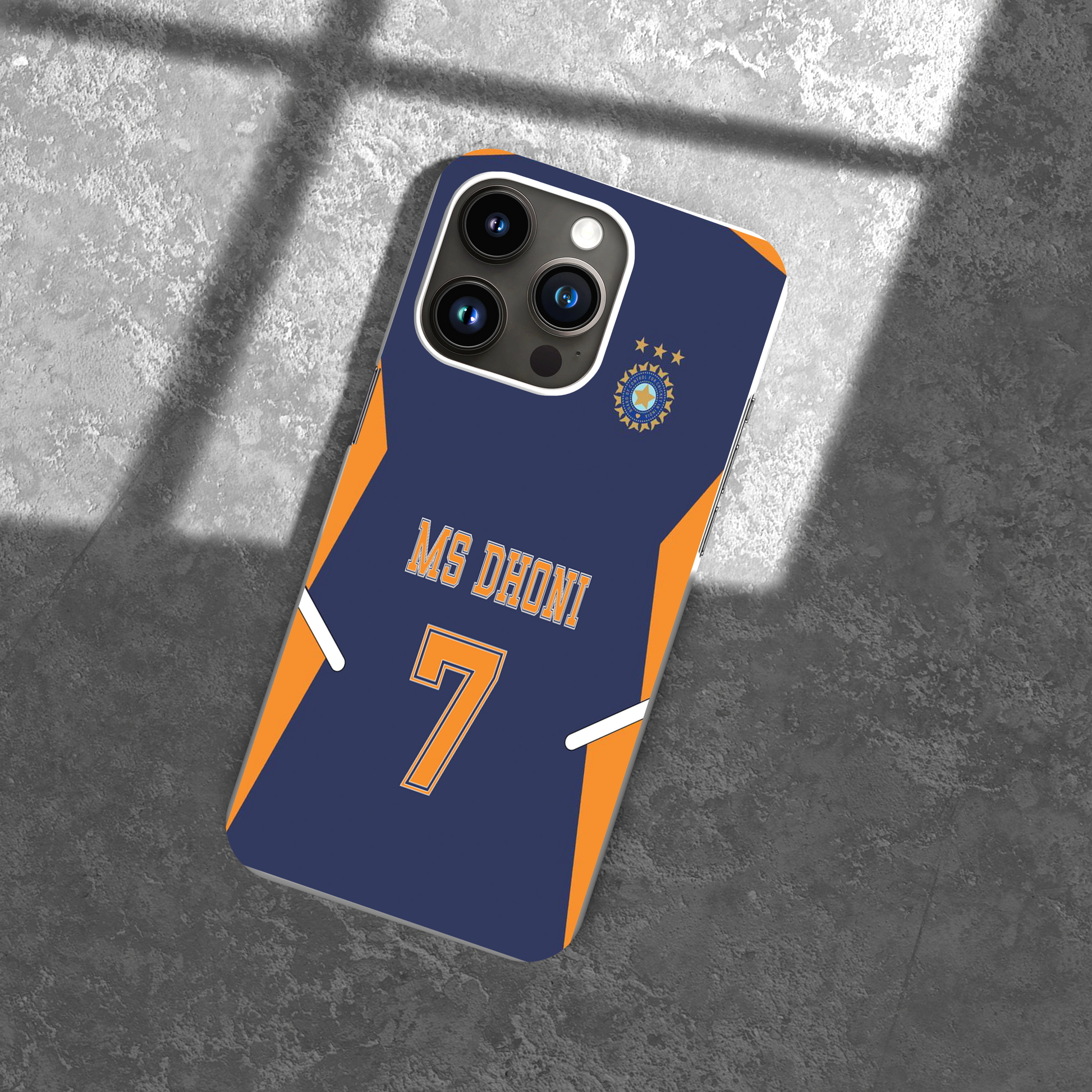 MS Dhoni 7 Team India Phone Case