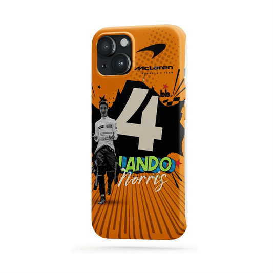 Lando Norris Formula 1 F1 Mobile Phone Case Cover Glass Silicon Polycarbonate