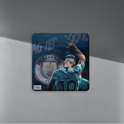 Sergio Aguero Celebration Fridge Magnet