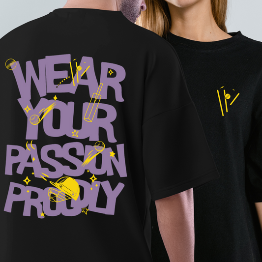 Wear Your Passion Proudly Oversized Unisex T-shirt - BanterBox