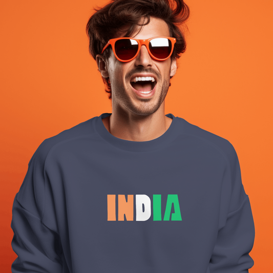 India Tricolour Sweatshirt - BanterBox